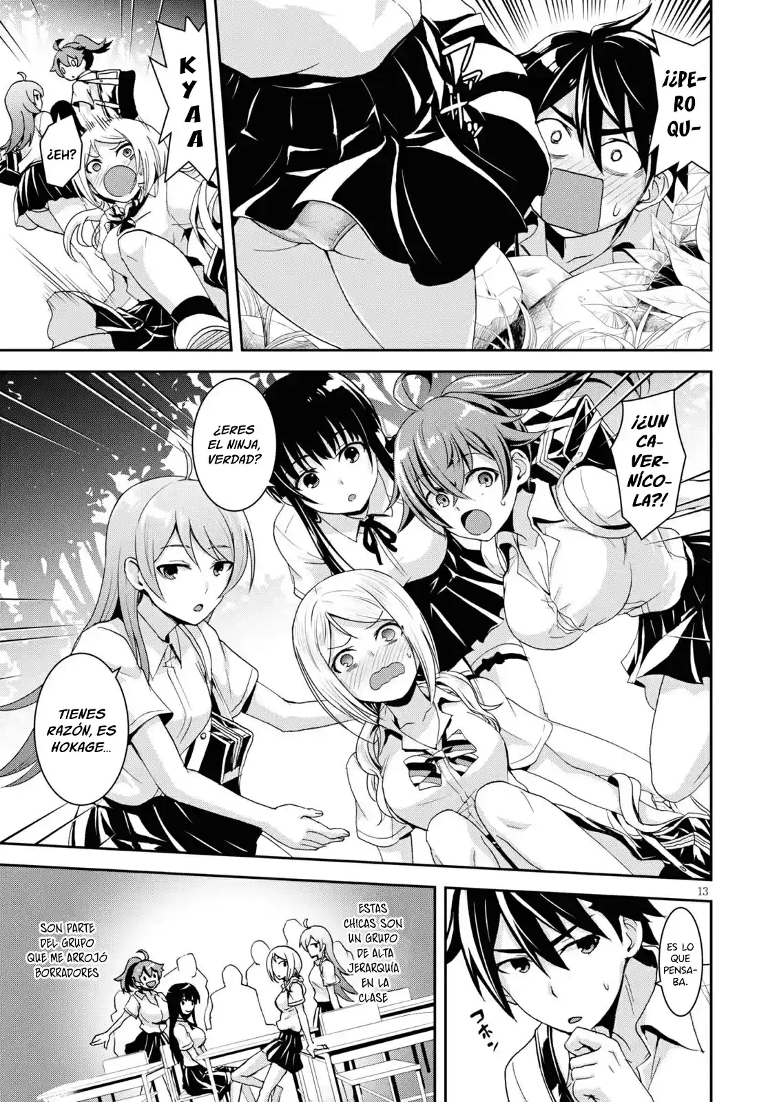 Isekai Yurutto Survival Seikatsu: Gakkou No Minna To Isekai No Mujintou Ni Tenishitakedo Ore Dake Rakushou Desu capítulo 1 página 17