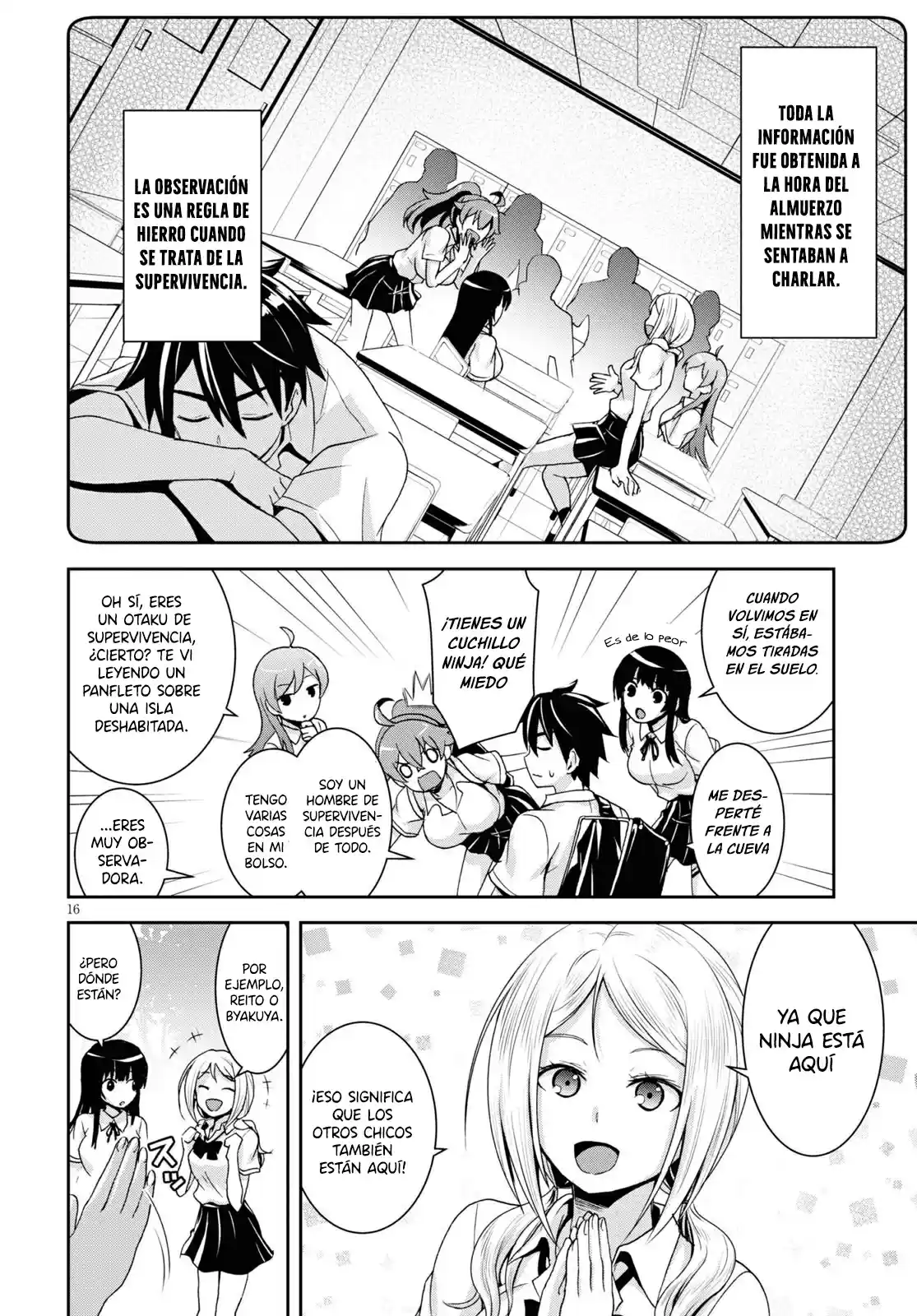 Isekai Yurutto Survival Seikatsu: Gakkou No Minna To Isekai No Mujintou Ni Tenishitakedo Ore Dake Rakushou Desu capítulo 1 página 20