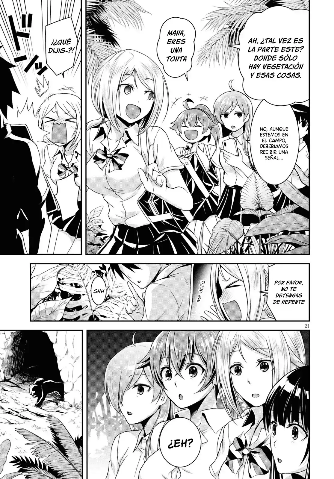 Isekai Yurutto Survival Seikatsu: Gakkou No Minna To Isekai No Mujintou Ni Tenishitakedo Ore Dake Rakushou Desu capítulo 1 página 25