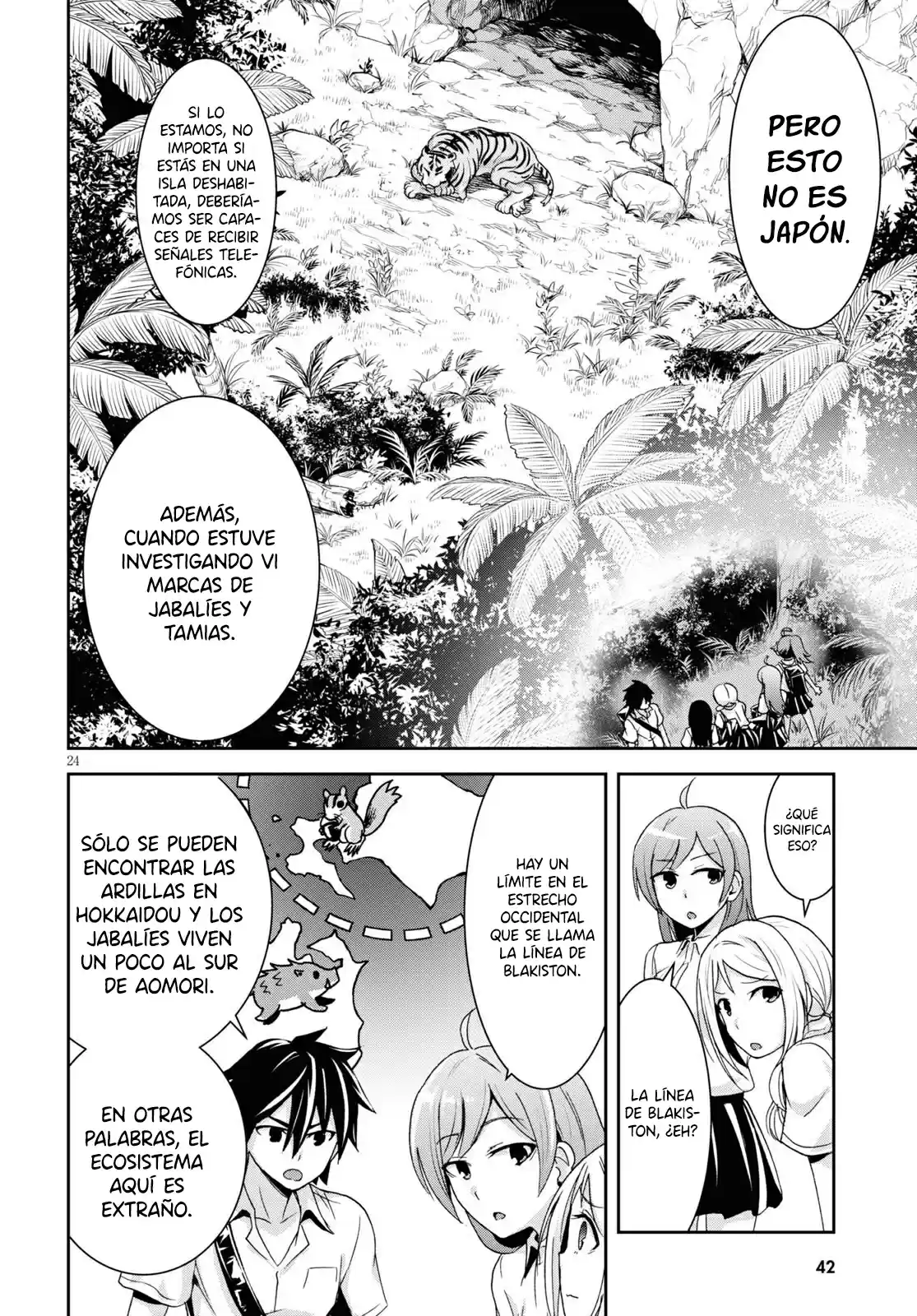 Isekai Yurutto Survival Seikatsu: Gakkou No Minna To Isekai No Mujintou Ni Tenishitakedo Ore Dake Rakushou Desu capítulo 1 página 27