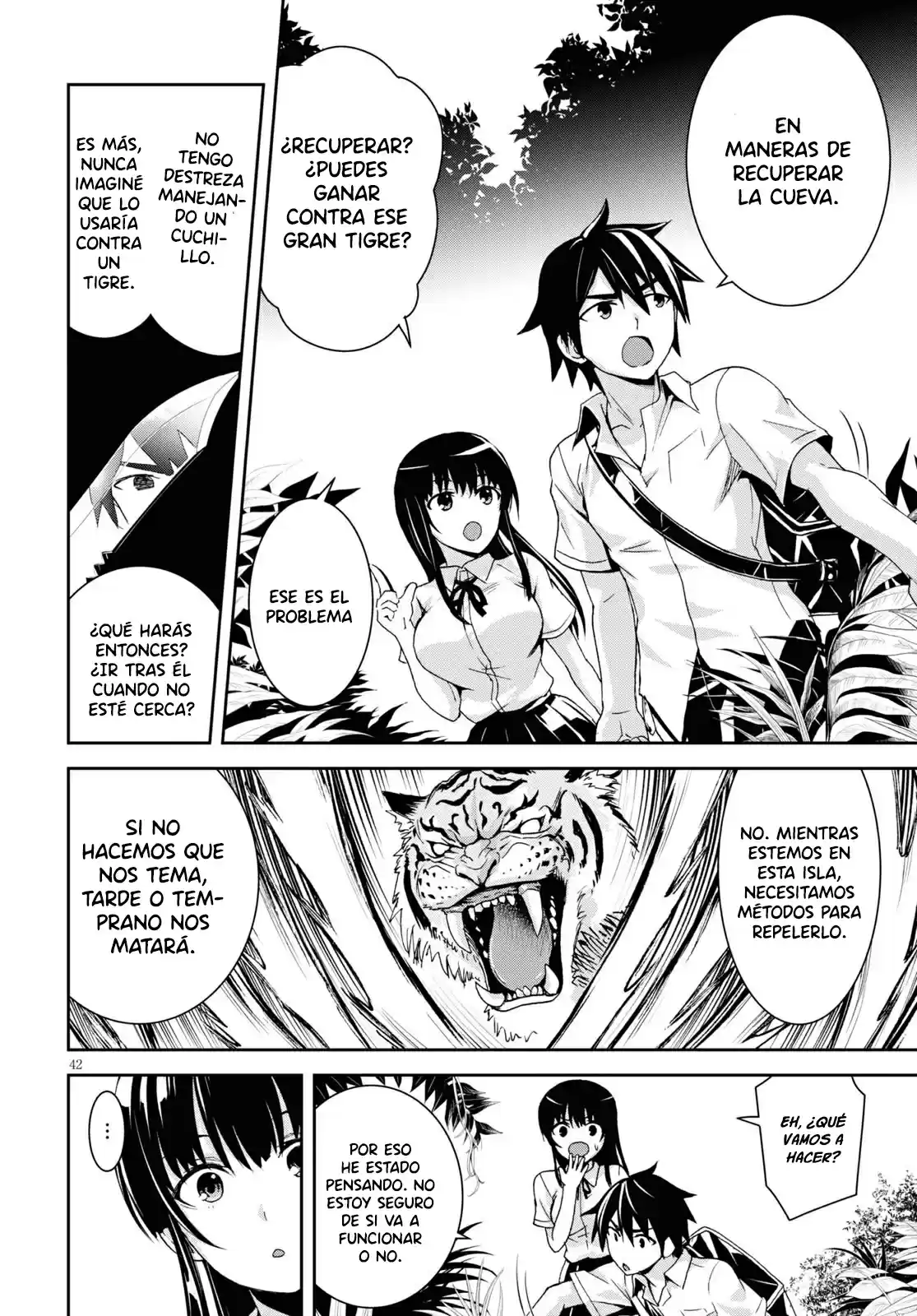 Isekai Yurutto Survival Seikatsu: Gakkou No Minna To Isekai No Mujintou Ni Tenishitakedo Ore Dake Rakushou Desu capítulo 1 página 45