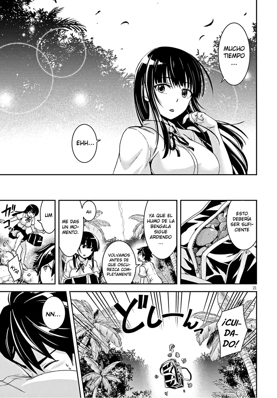 Isekai Yurutto Survival Seikatsu: Gakkou No Minna To Isekai No Mujintou Ni Tenishitakedo Ore Dake Rakushou Desu capítulo 2 página 22