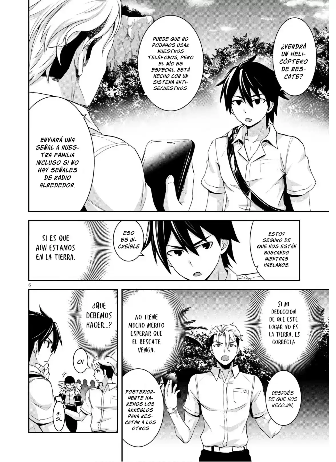Isekai Yurutto Survival Seikatsu: Gakkou No Minna To Isekai No Mujintou Ni Tenishitakedo Ore Dake Rakushou Desu capítulo 3 página 7