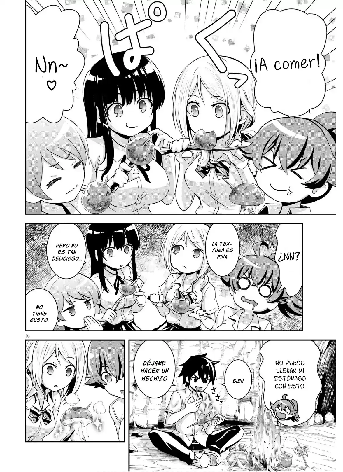 Isekai Yurutto Survival Seikatsu: Gakkou No Minna To Isekai No Mujintou Ni Tenishitakedo Ore Dake Rakushou Desu capítulo 3 página 17