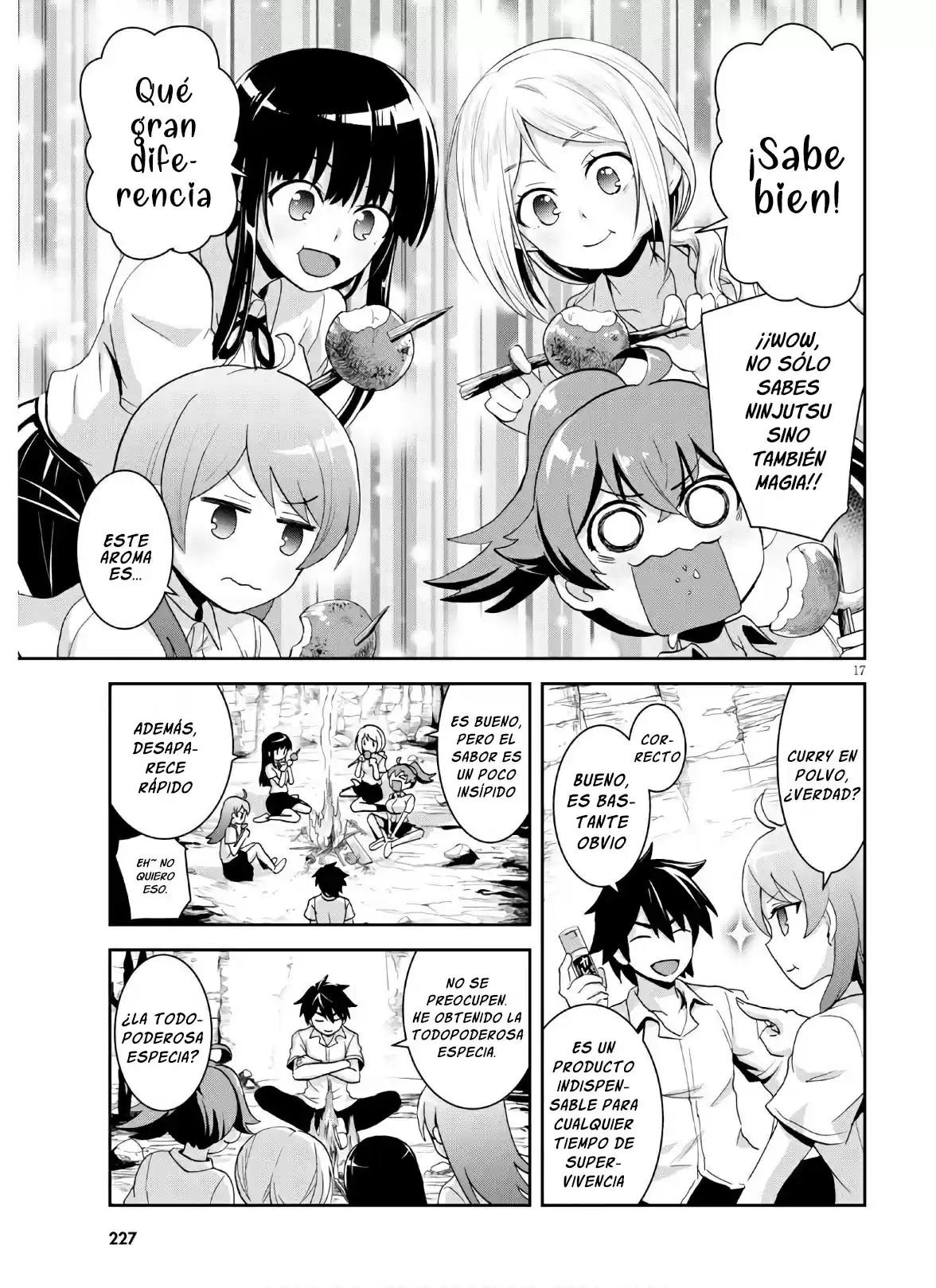 Isekai Yurutto Survival Seikatsu: Gakkou No Minna To Isekai No Mujintou Ni Tenishitakedo Ore Dake Rakushou Desu capítulo 3 página 18