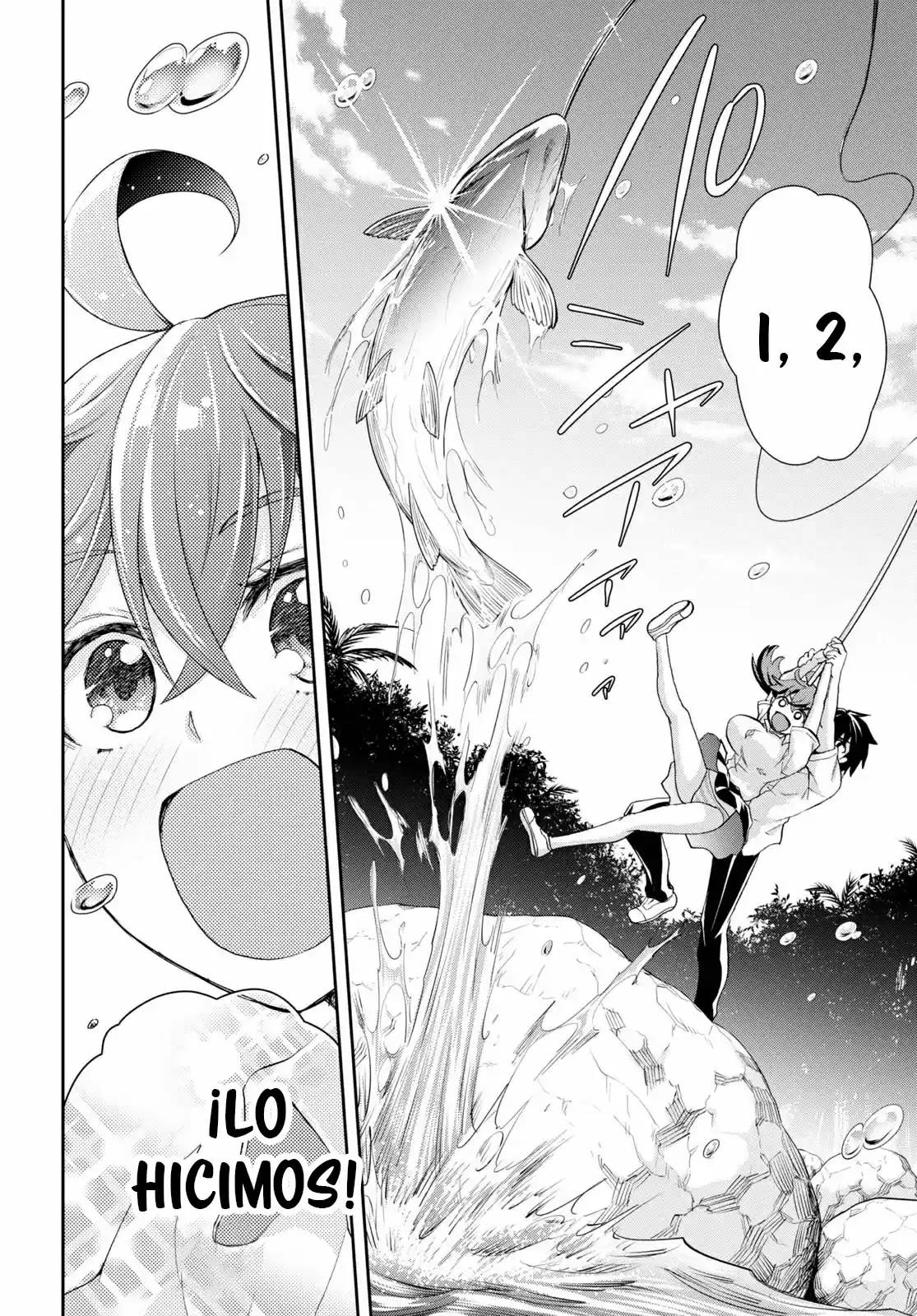 Isekai Yurutto Survival Seikatsu: Gakkou No Minna To Isekai No Mujintou Ni Tenishitakedo Ore Dake Rakushou Desu capítulo 4 página 13