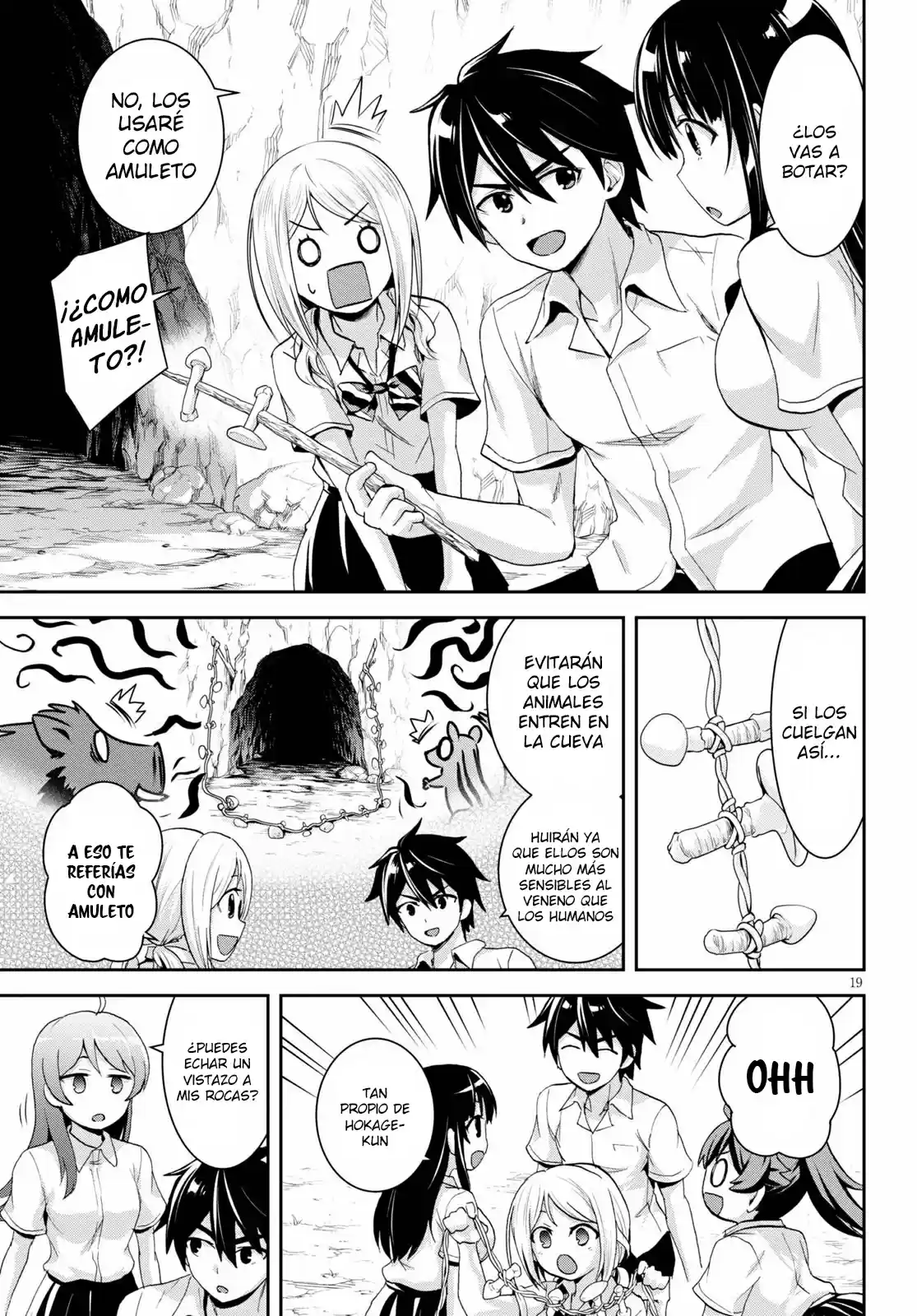 Isekai Yurutto Survival Seikatsu: Gakkou No Minna To Isekai No Mujintou Ni Tenishitakedo Ore Dake Rakushou Desu capítulo 4 página 20