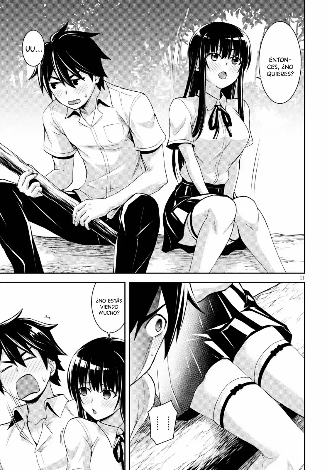 Isekai Yurutto Survival Seikatsu: Gakkou No Minna To Isekai No Mujintou Ni Tenishitakedo Ore Dake Rakushou Desu capítulo 5 página 12