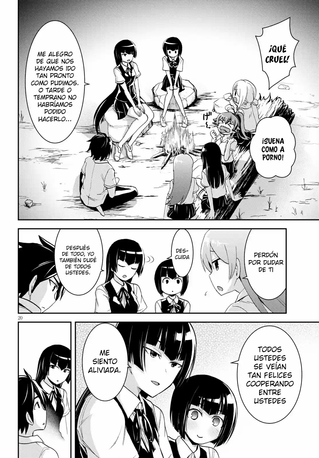 Isekai Yurutto Survival Seikatsu: Gakkou No Minna To Isekai No Mujintou Ni Tenishitakedo Ore Dake Rakushou Desu capítulo 6 página 23