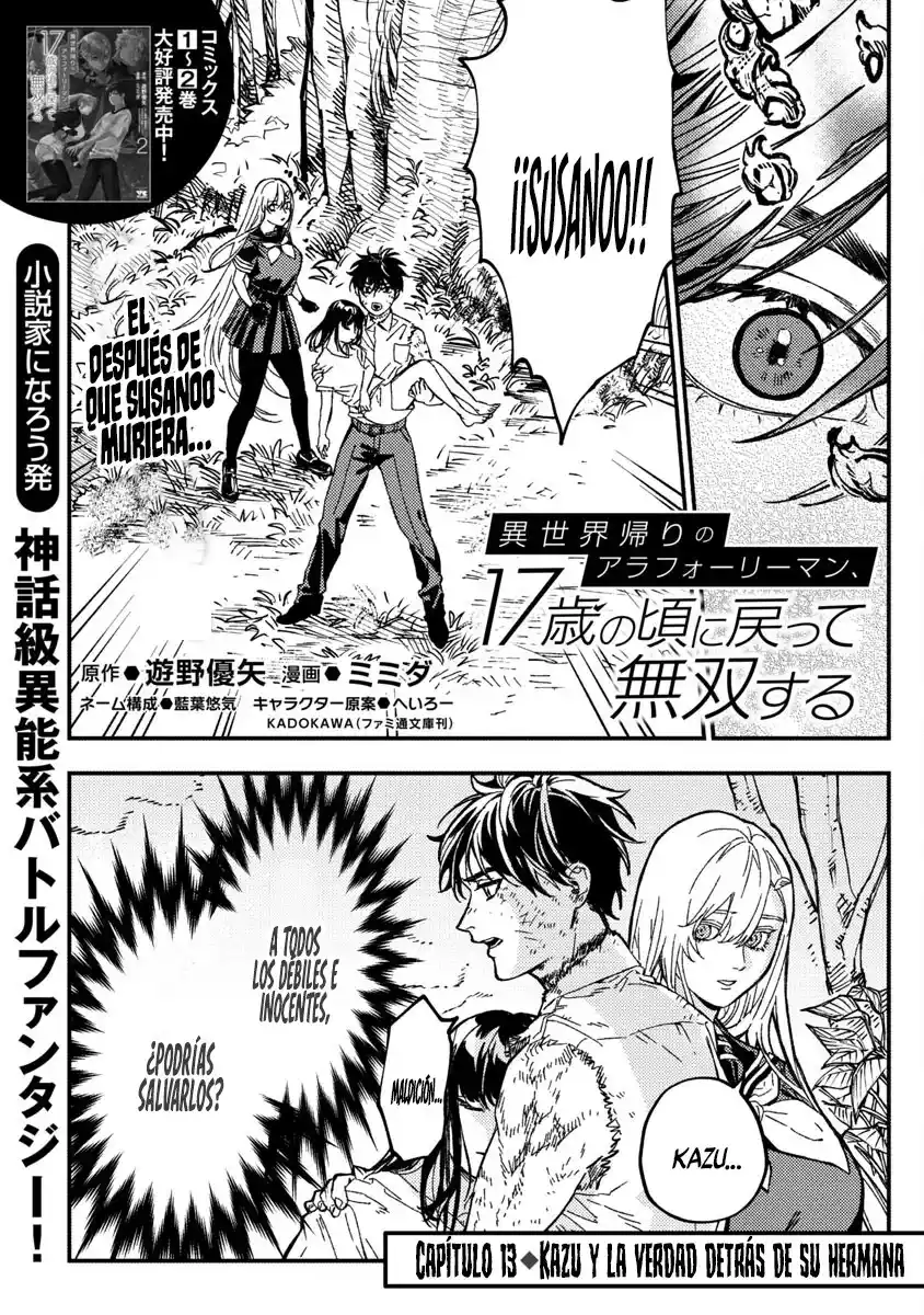 Isekaigaeri No Arafour Riiman , 17-sai No Koro Ni Modotte Musou Suru - Capítulo 13 - Página 4 - LectorTMOo