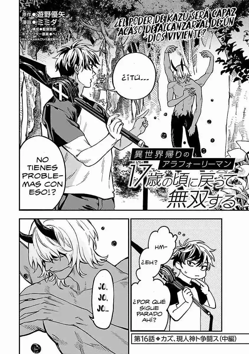 Isekaigaeri No Arafour Riiman , 17-sai No Koro Ni Modotte Musou Suru - Capítulo 16 - Página 6 - LectorTMOo