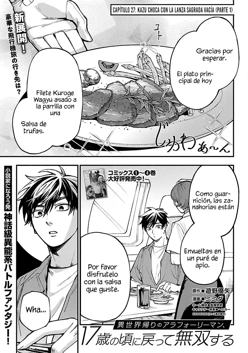 Isekaigaeri No Arafour Riiman , 17-sai No Koro Ni Modotte Musou Suru - Capítulo 27 - Página 4 - LectorTMOo