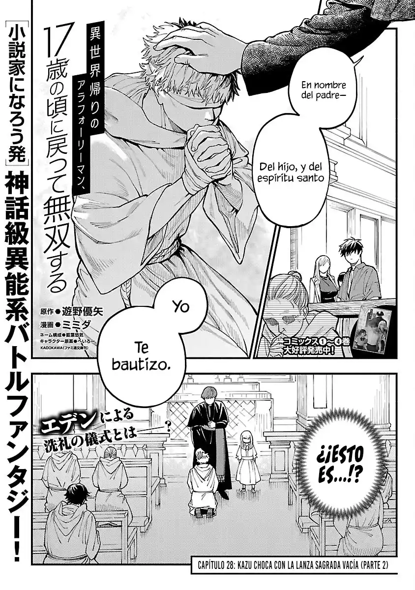 Isekaigaeri No Arafour Riiman , 17-sai No Koro Ni Modotte Musou Suru - Capítulo 28 - Página 4 - LectorTMOo