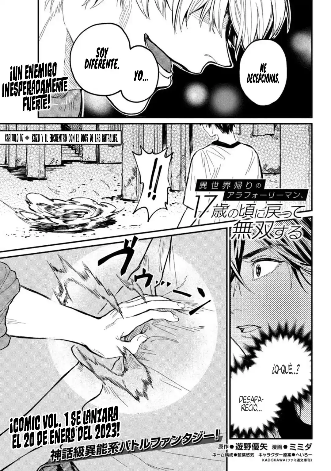 Isekaigaeri No Arafour Riiman , 17-sai No Koro Ni Modotte Musou Suru - Capítulo 7 - Página 3 - LectorTMOo