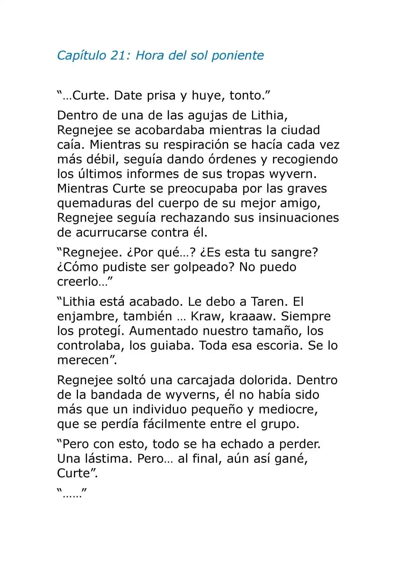 Ishura (Novela) - Capítulo 21 - Página 1 - LectorTMOo