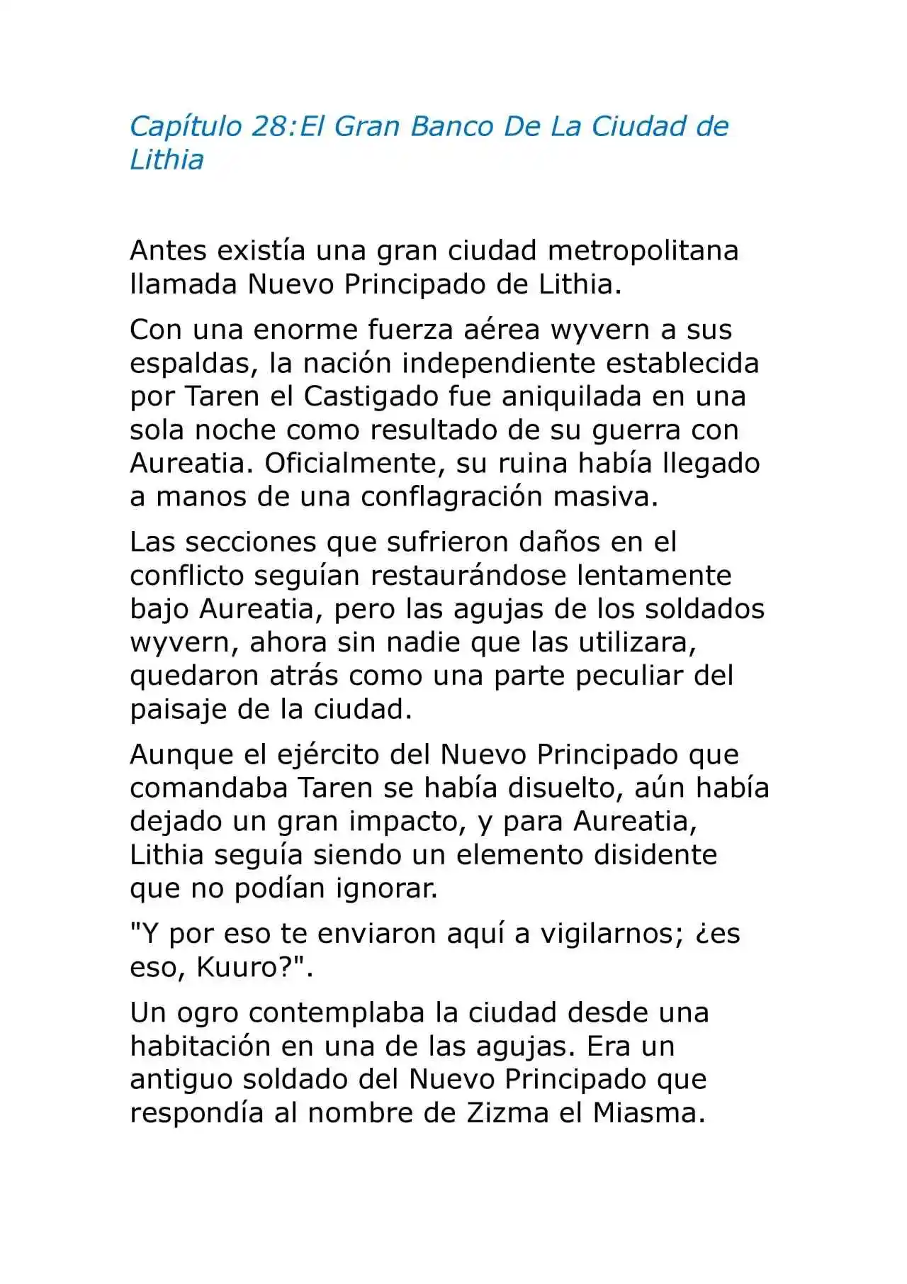 Ishura (Novela) - Capítulo 28 - Página 1 - LectorTMOo