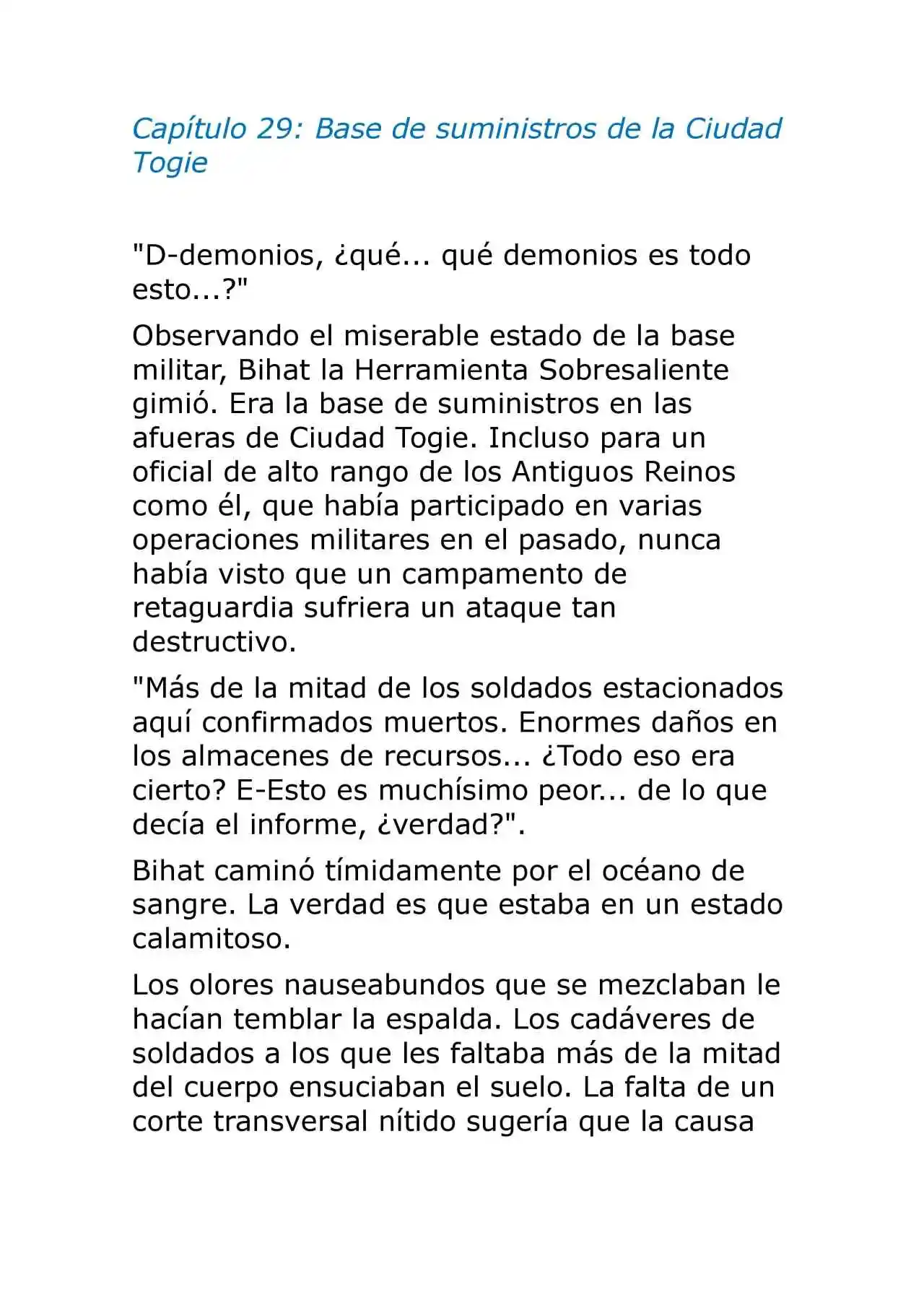 Ishura (Novela) - Capítulo 29 - Página 1 - LectorTMOo