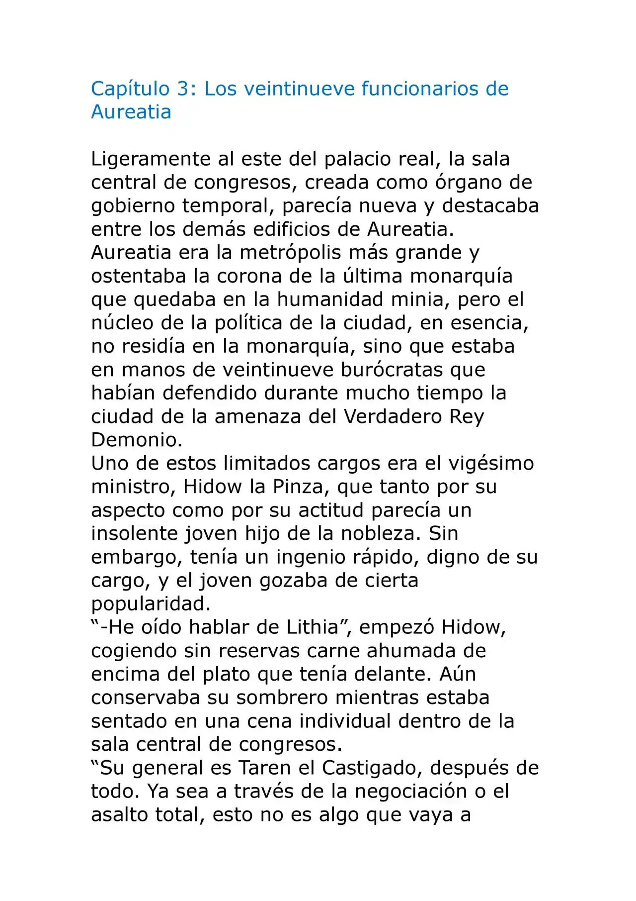 Ishura (Novela) - Capítulo 3 - Página 1 - LectorTMOo