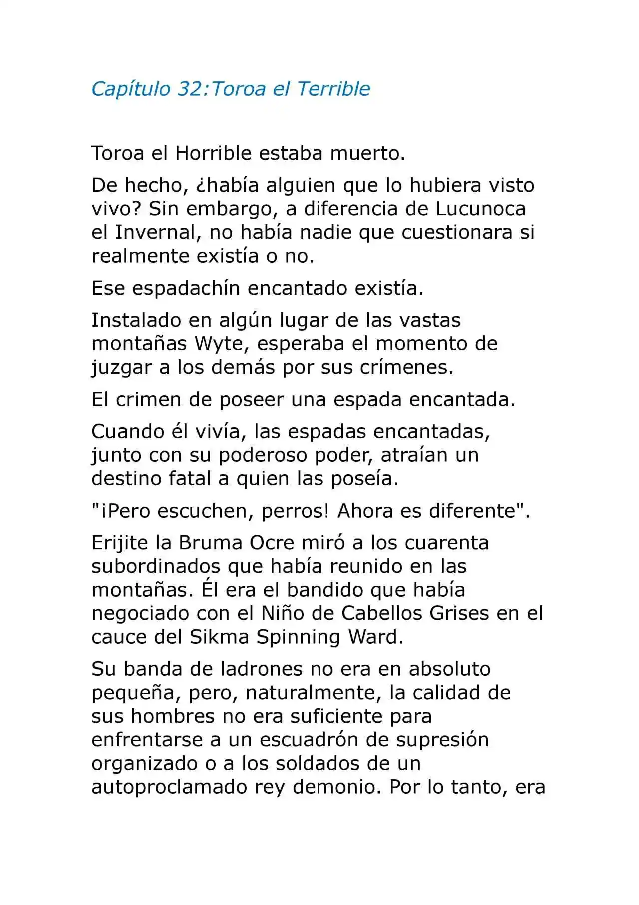 Ishura (Novela) - Capítulo 32 - Página 1 - LectorTMOo