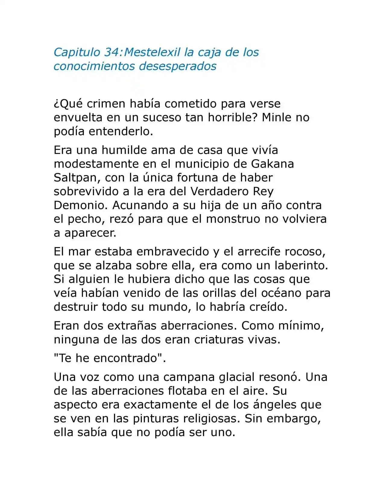 Ishura (Novela) - Capítulo 34 - Página 1 - LectorTMOo