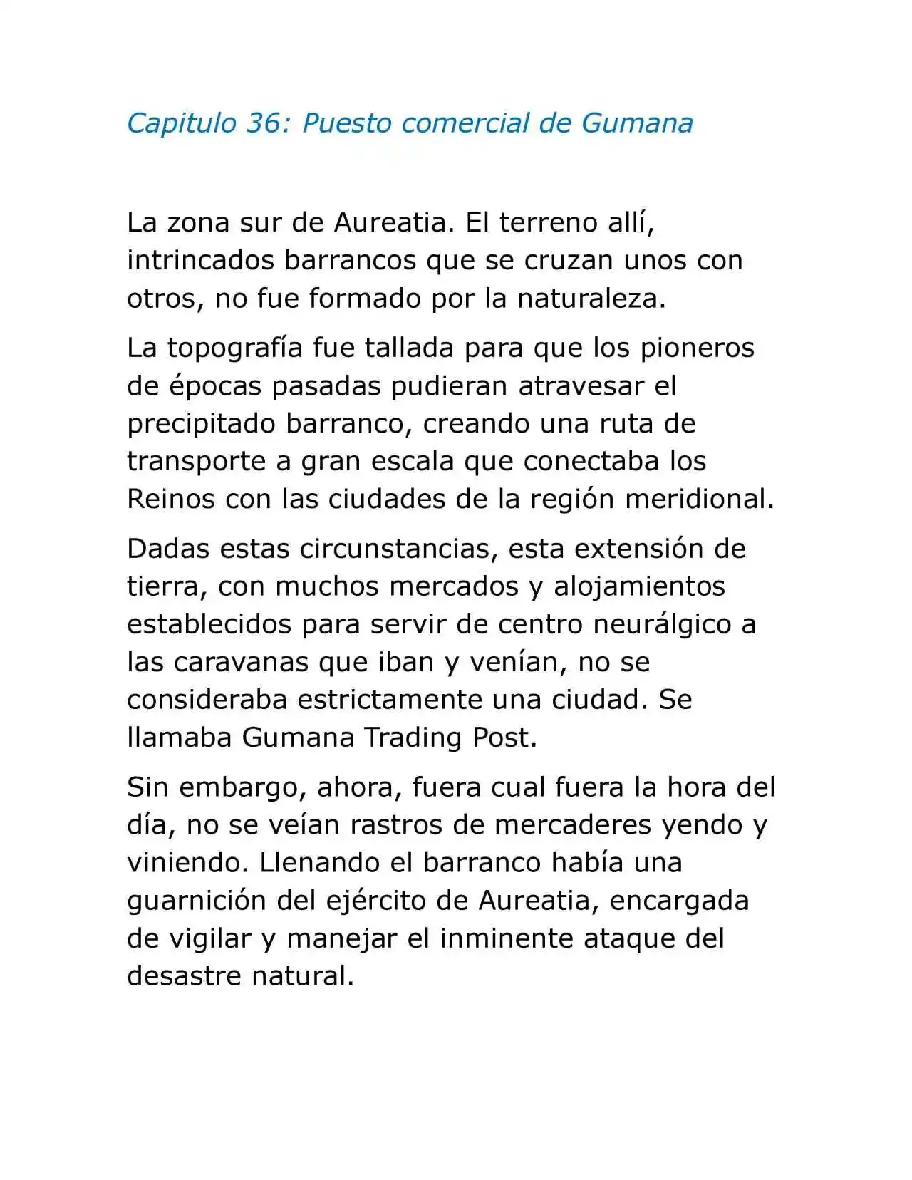 Ishura (Novela) - Capítulo 36 - Página 1 - LectorTMOo
