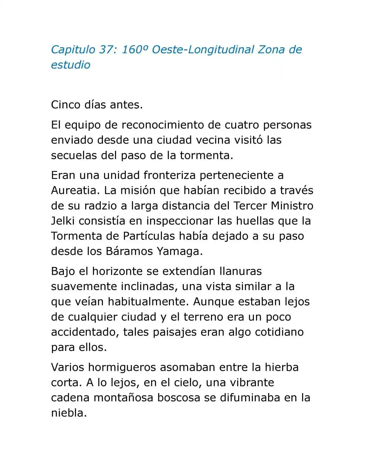 Ishura (Novela) - Capítulo 37 - Página 1 - LectorTMOo