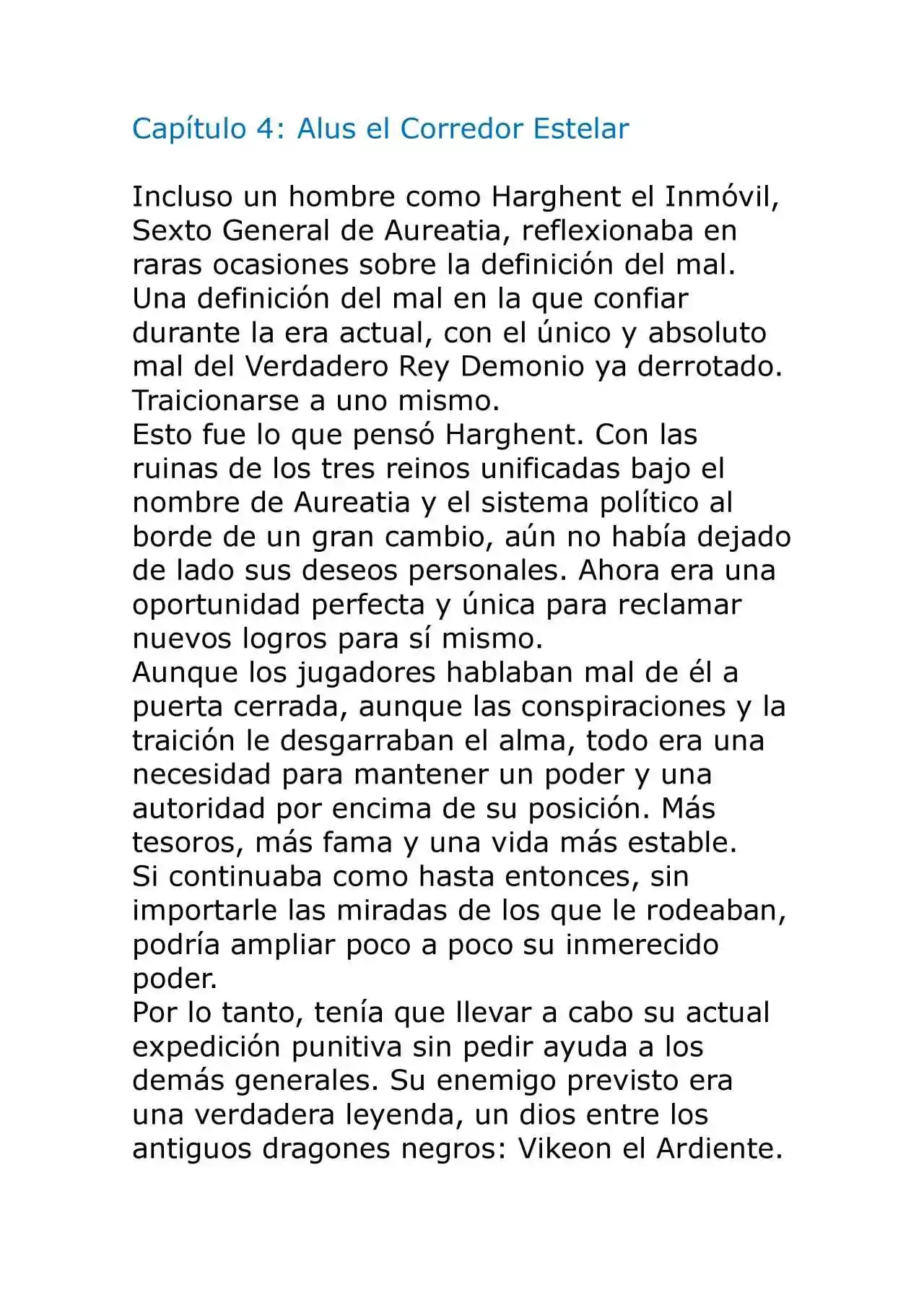 Ishura (Novela) - Capítulo 4 - Página 1 - LectorTMOo