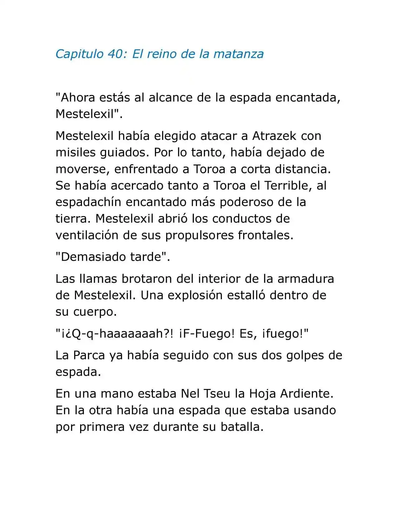 Ishura (Novela) - Capítulo 40 - Página 1 - LectorTMOo