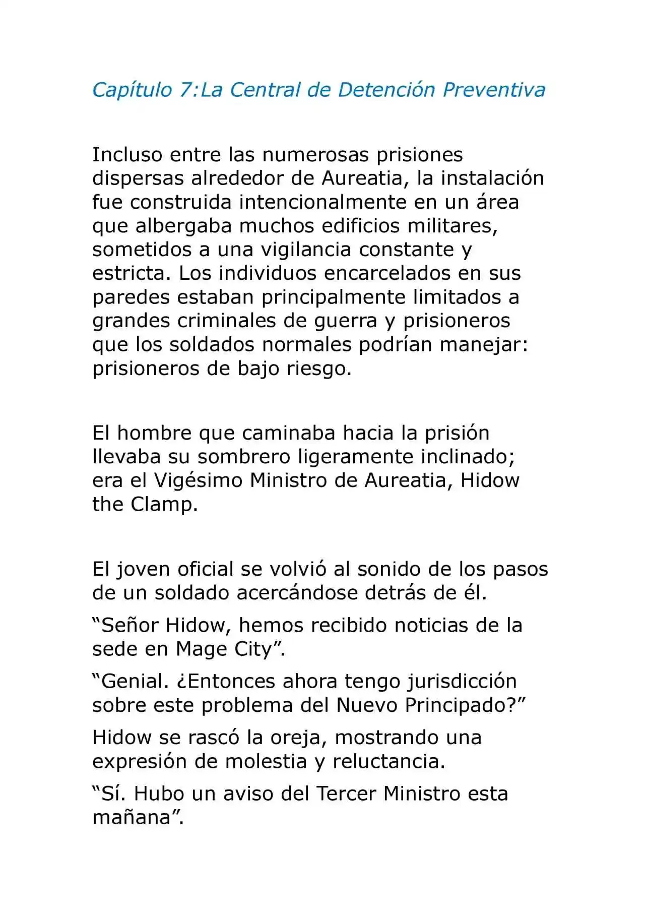 Ishura (Novela) - Capítulo 7 - Página 1 - LectorTMOo