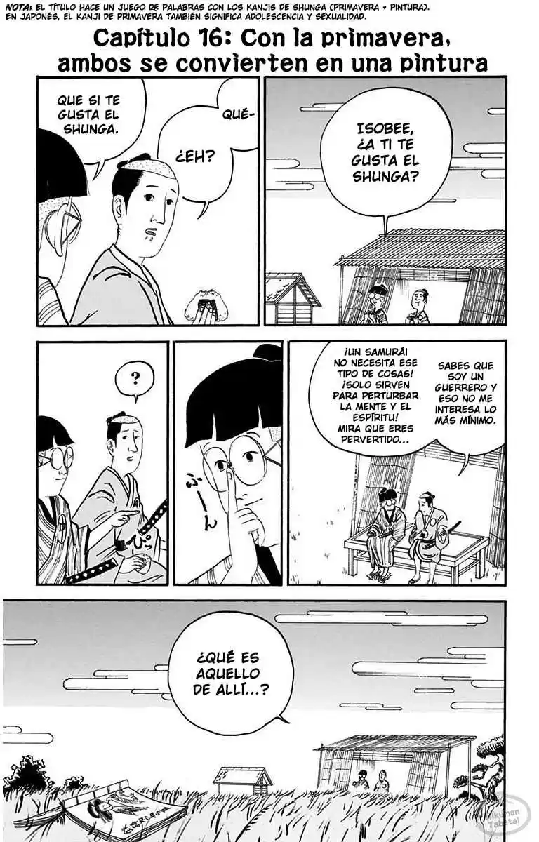 Isobe Isobee Monogatari ~Ukiyo Wa Tsurai Yo~ - Capítulo 16 - Página 1 - LectorTMOo