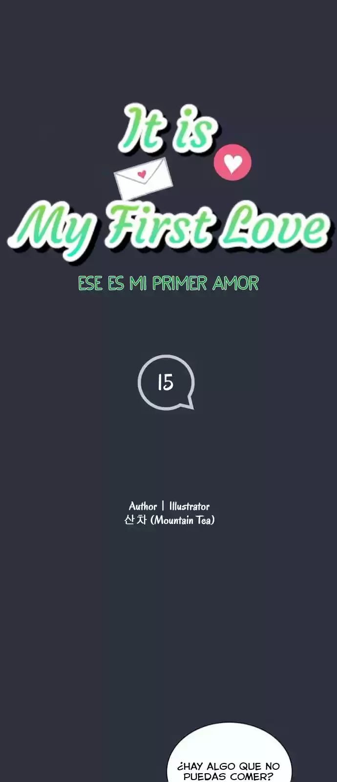 It Is My First Love - Capítulo 15 - Página 1 - LectorTMOo