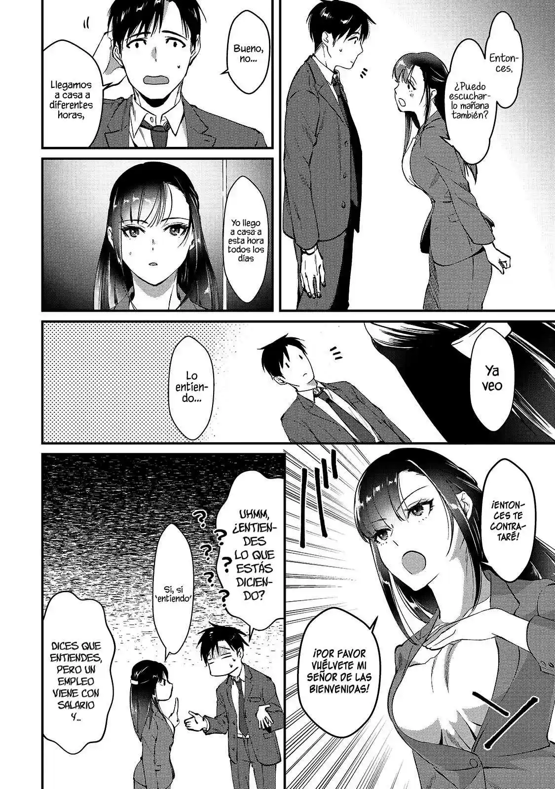 It's Fun Having A 300,000 Yen A Month Job Welcoming Home An Onee-san Who Doesn't Find Meaning In A Job That Pays Her 500,000 Yen A Month capítulo 1 página 20