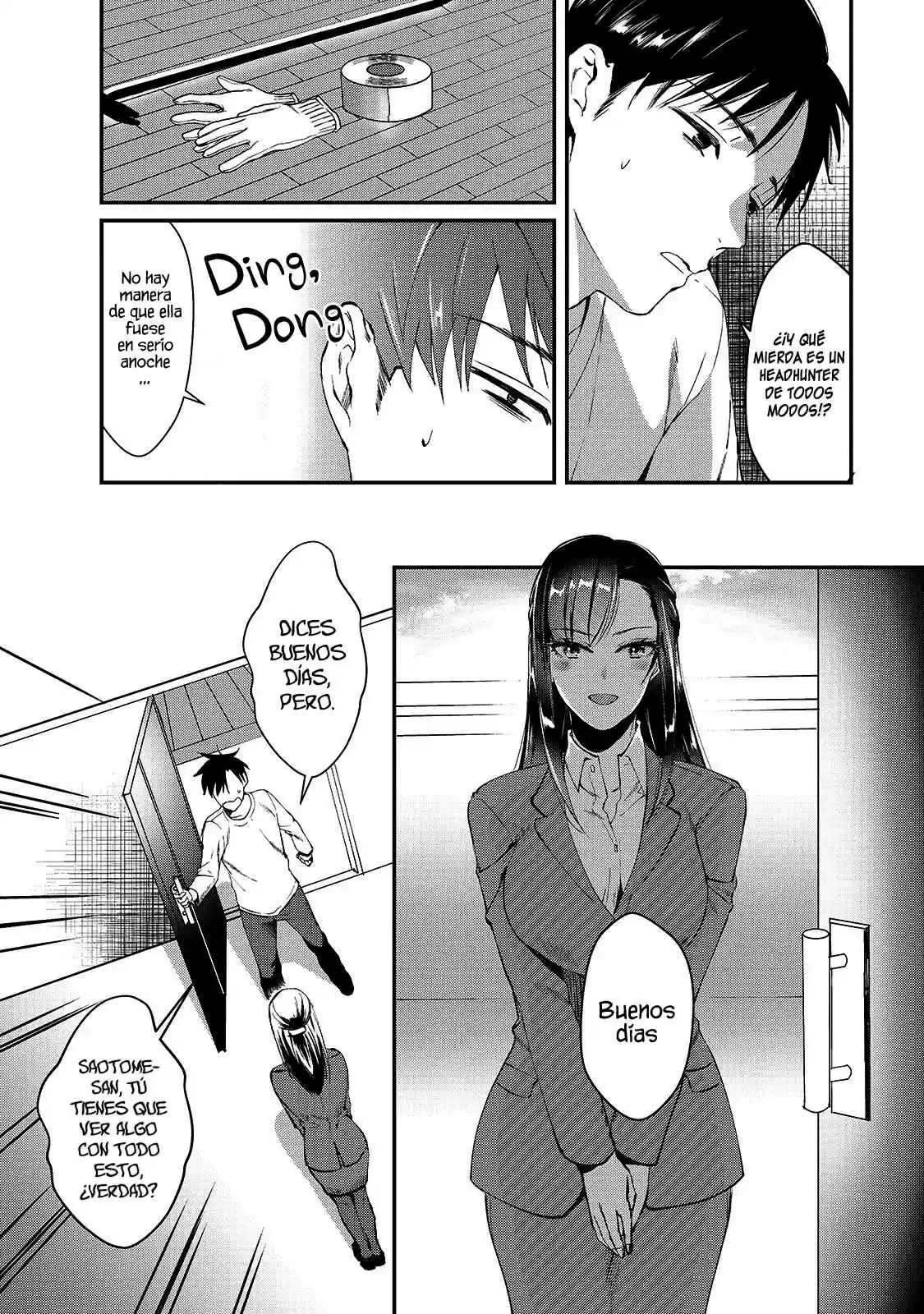 It's Fun Having A 300,000 Yen A Month Job Welcoming Home An Onee-san Who Doesn't Find Meaning In A Job That Pays Her 500,000 Yen A Month capítulo 1 página 27