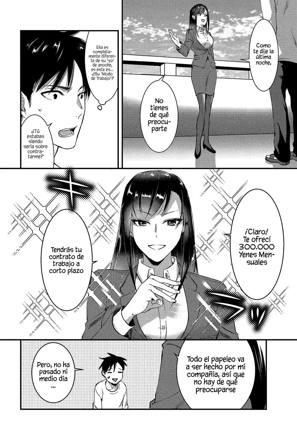 It's Fun Having A 300,000 Yen A Month Job Welcoming Home An Onee-san Who Doesn't Find Meaning In A Job That Pays Her 500,000 Yen A Month capítulo 1 página 28