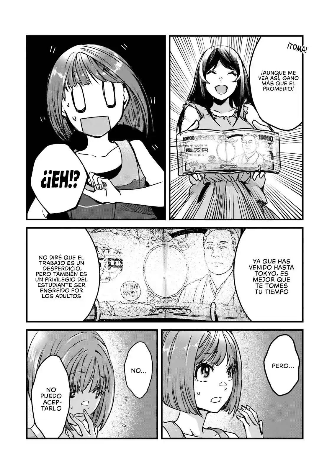It's Fun Having A 300,000 Yen A Month Job Welcoming Home An Onee-san Who Doesn't Find Meaning In A Job That Pays Her 500,000 Yen A Month capítulo 17 página 21