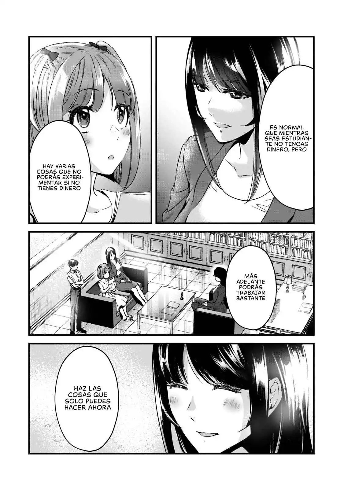 It's Fun Having A 300,000 Yen A Month Job Welcoming Home An Onee-san Who Doesn't Find Meaning In A Job That Pays Her 500,000 Yen A Month capítulo 19 página 7