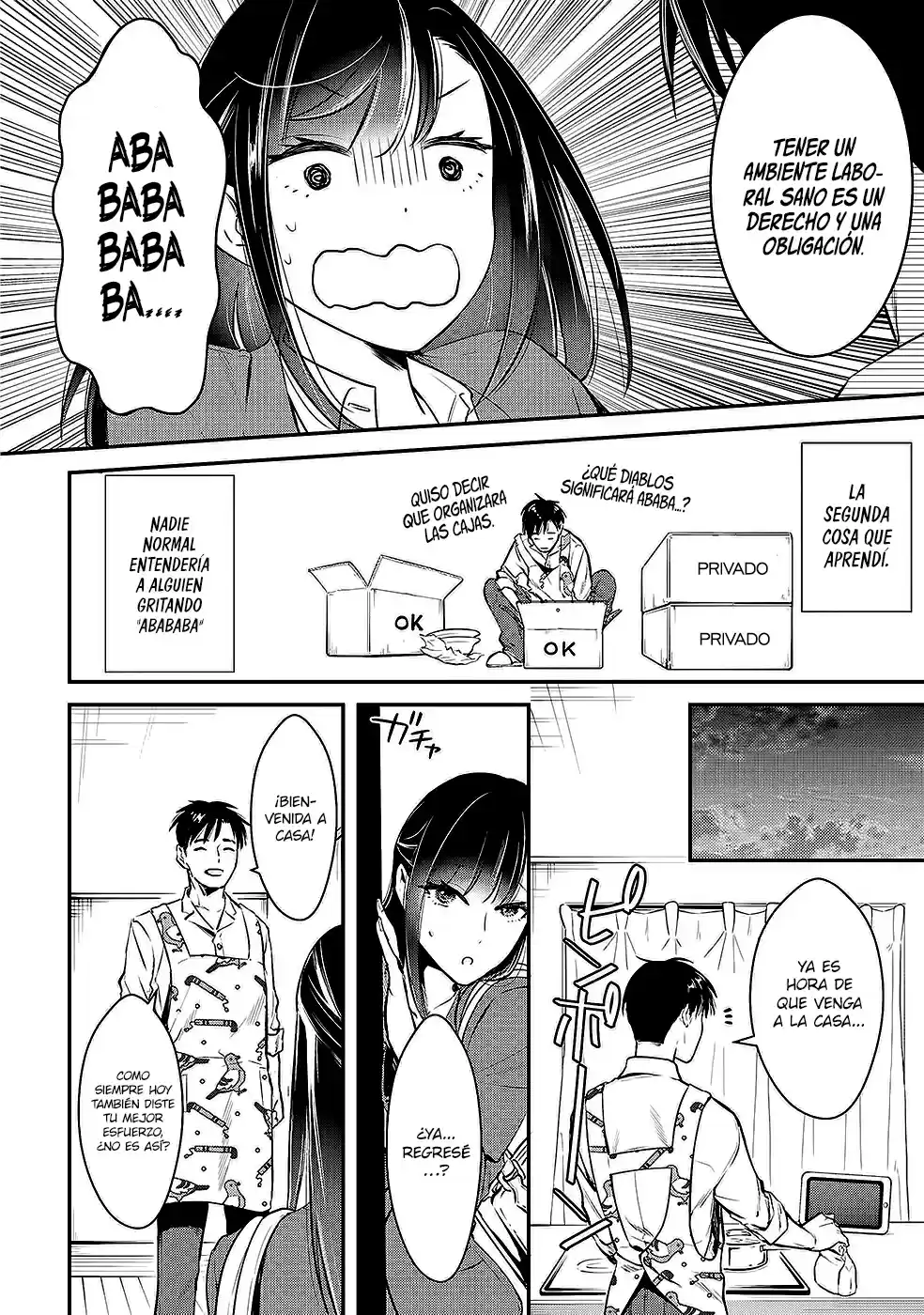 It's Fun Having A 300,000 Yen A Month Job Welcoming Home An Onee-san Who Doesn't Find Meaning In A Job That Pays Her 500,000 Yen A Month capítulo 2 página 7