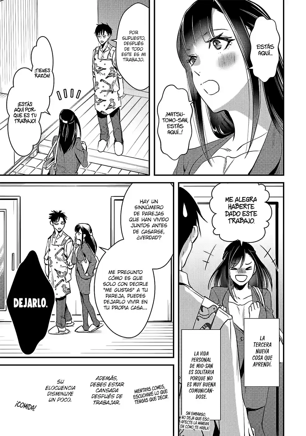It's Fun Having A 300,000 Yen A Month Job Welcoming Home An Onee-san Who Doesn't Find Meaning In A Job That Pays Her 500,000 Yen A Month capítulo 2 página 8