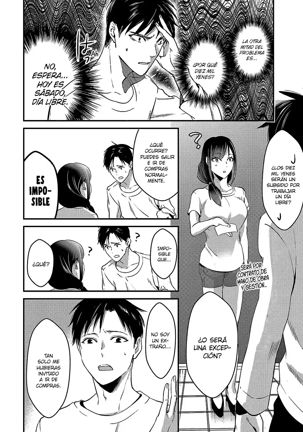 It's Fun Having A 300,000 Yen A Month Job Welcoming Home An Onee-san Who Doesn't Find Meaning In A Job That Pays Her 500,000 Yen A Month capítulo 2 página 29