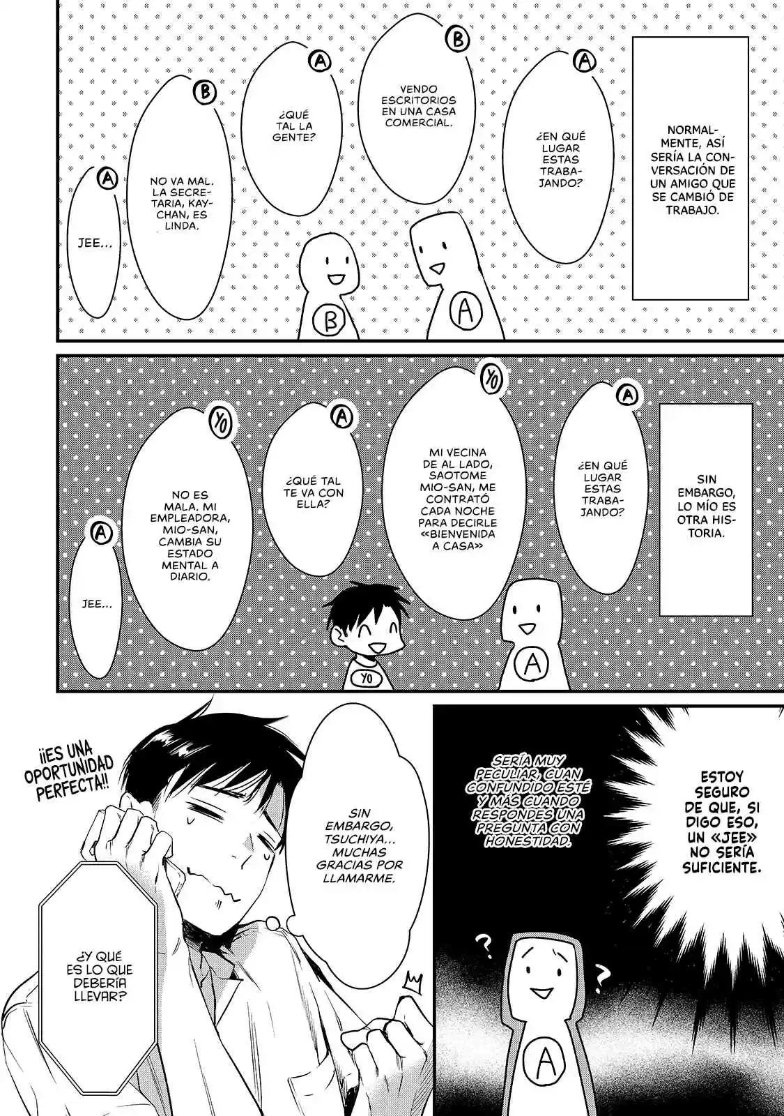 It's Fun Having A 300,000 Yen A Month Job Welcoming Home An Onee-san Who Doesn't Find Meaning In A Job That Pays Her 500,000 Yen A Month capítulo 4 página 26