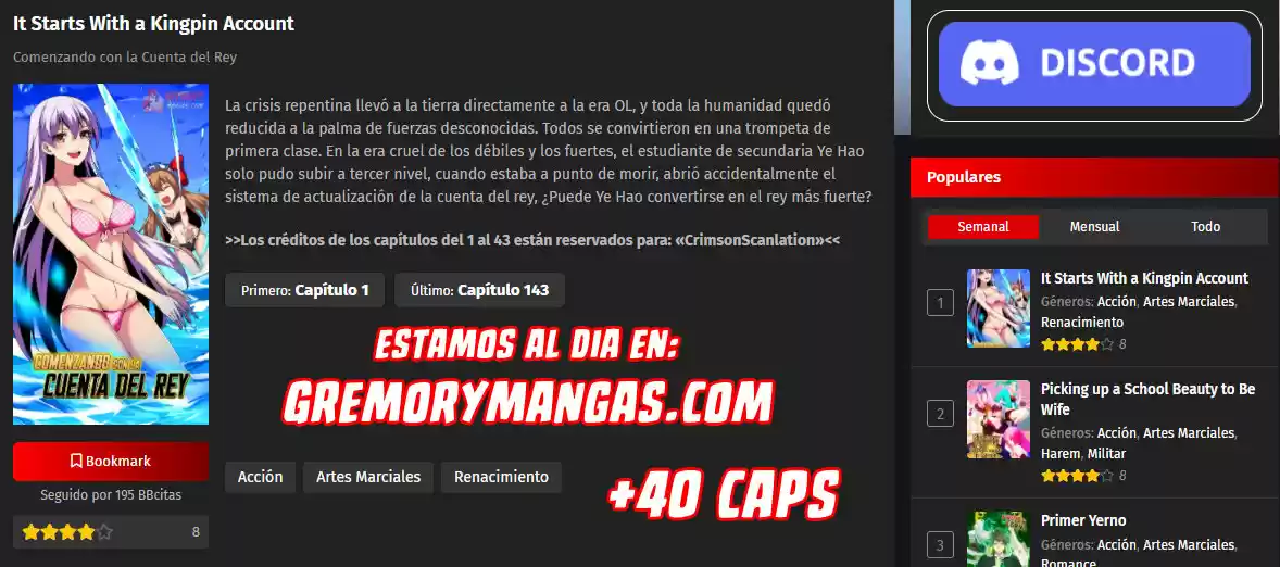 It Starts With A Kingpin Account - Capítulo 107 - Página 34 - LectorTMOo