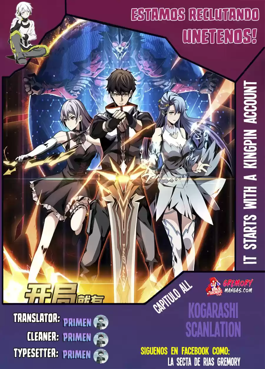 It Starts With A Kingpin Account - Capítulo 109 - Página 1 - LectorTMOo