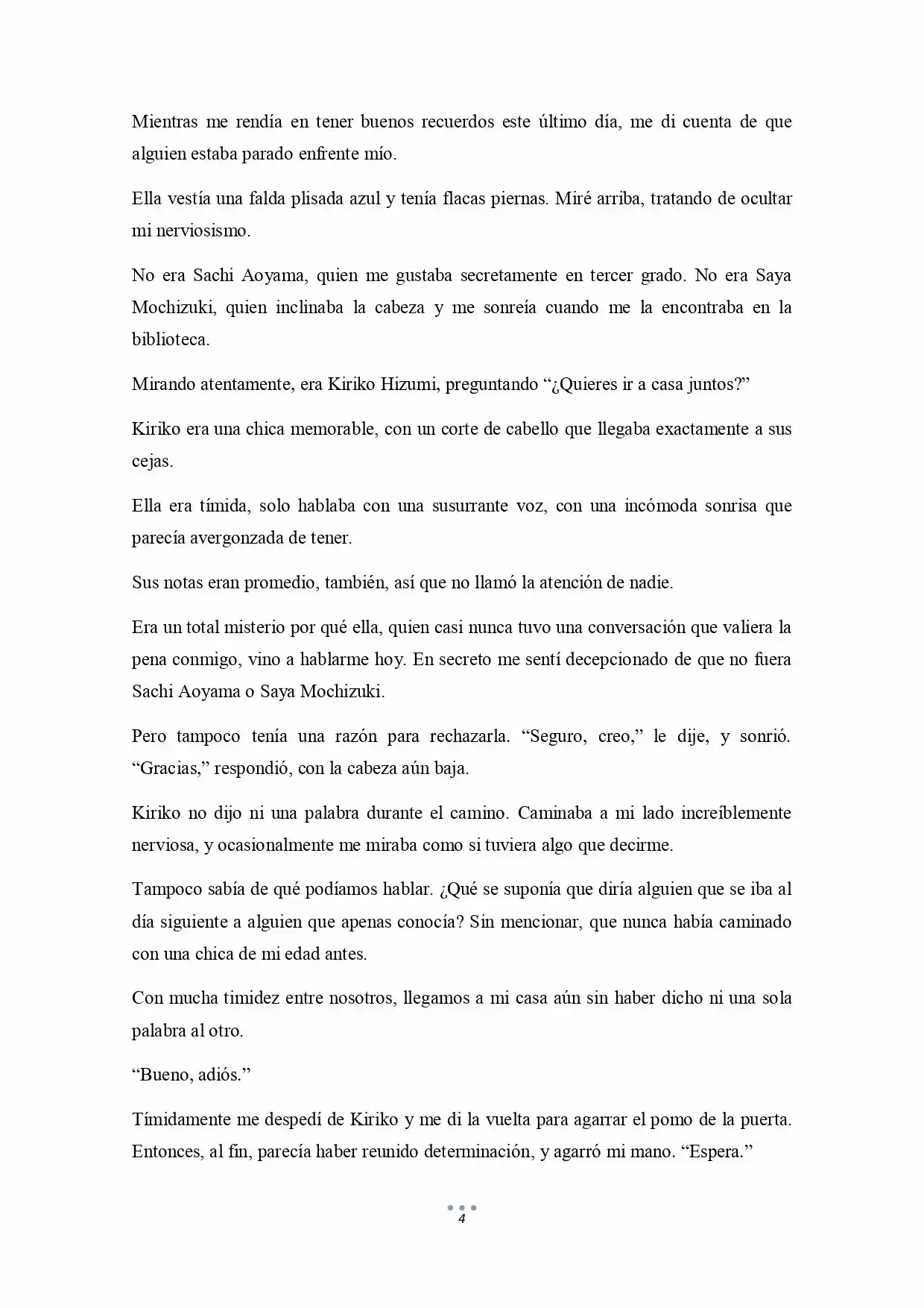Itai No Itai No, Tonde Yuke (Novela) - Capítulo 1 - Página 4 - LectorTMOo