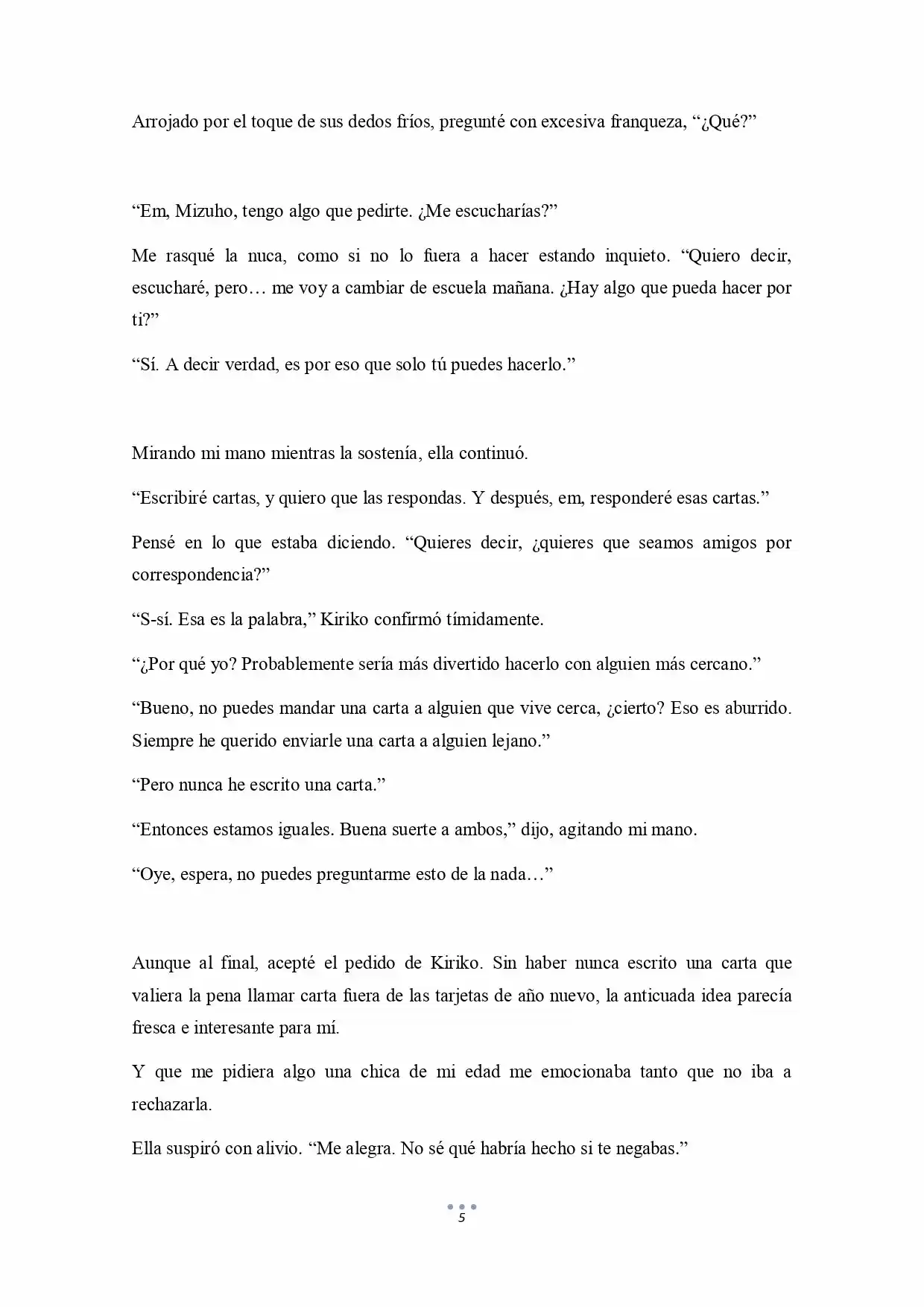 Itai No Itai No, Tonde Yuke (Novela) - Capítulo 1 - Página 5 - LectorTMOo