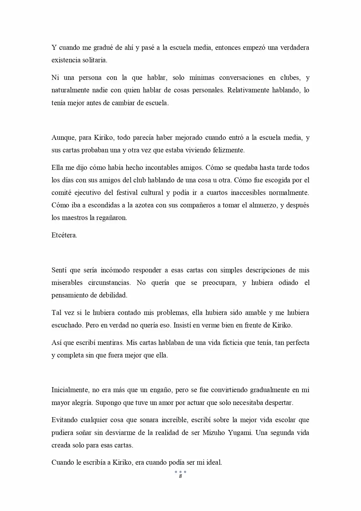 Itai No Itai No, Tonde Yuke (Novela) - Capítulo 1 - Página 8 - LectorTMOo