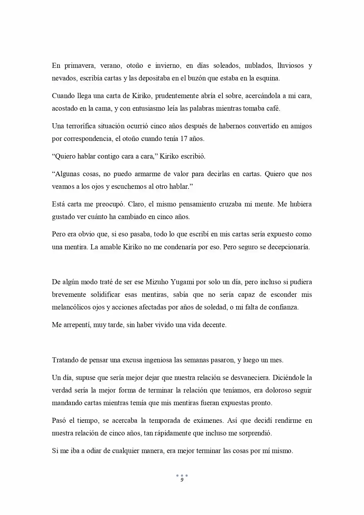 Itai No Itai No, Tonde Yuke (Novela) - Capítulo 1 - Página 9 - LectorTMOo