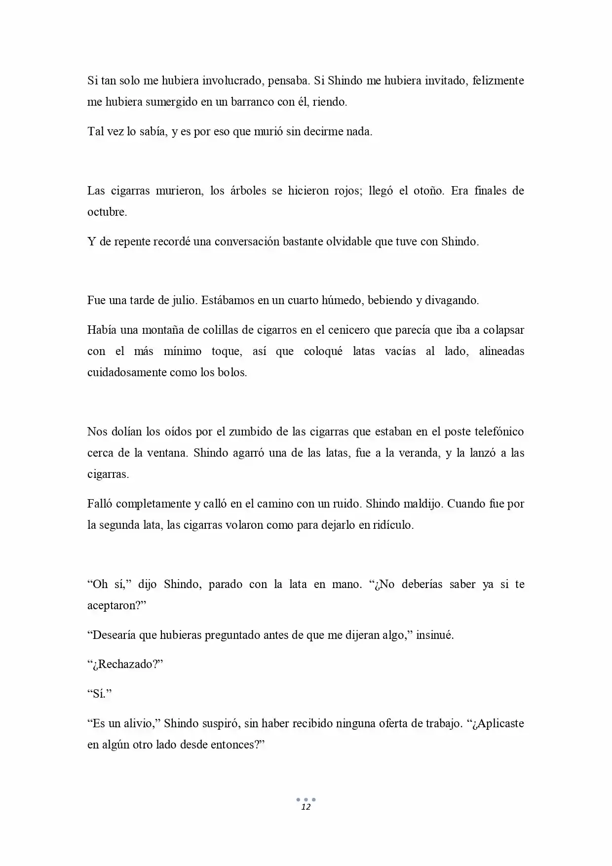 Itai No Itai No, Tonde Yuke (Novela) - Capítulo 1 - Página 12 - LectorTMOo