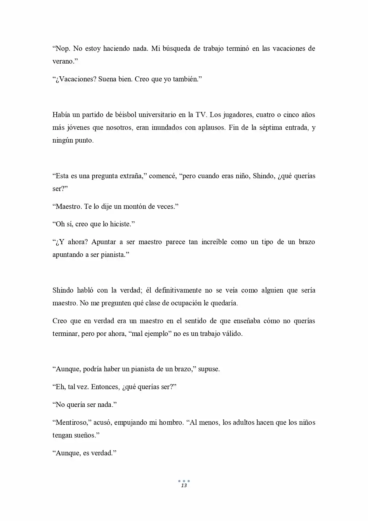 Itai No Itai No, Tonde Yuke (Novela) - Capítulo 1 - Página 13 - LectorTMOo