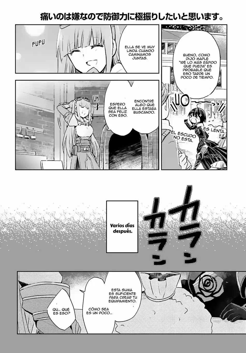 Itai No Wa Iya Nanode Bogyo-Ryoku Ni Kyokufuri Shitai To Omoimasu - Capítulo 8 - Página 7 - LectorTMOo