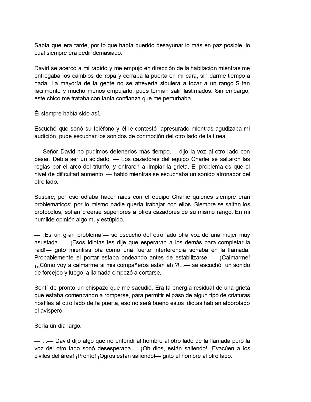 Iteración: Un Mundo Sin Propósito (Novela) - Capítulo 1 - Página 8 - LectorTMOo